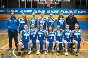 Basket Femminile Stabia u16